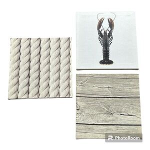 IKEA 3 Canvas Lobster Set